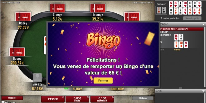 Winamax, le bingo est de retour sur le banc de l’opérateur